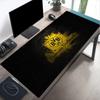 Bvb 09 Drużyna Piłkarska Podkładka pod Myszę Podkładka pod Mysz, Podkładka pod Mysz do Gier, Podkładka pod Klawiaturę, Dekoracja Biurka na Komputer Laptop Prezent dla Fana Prezent Urodzinowy