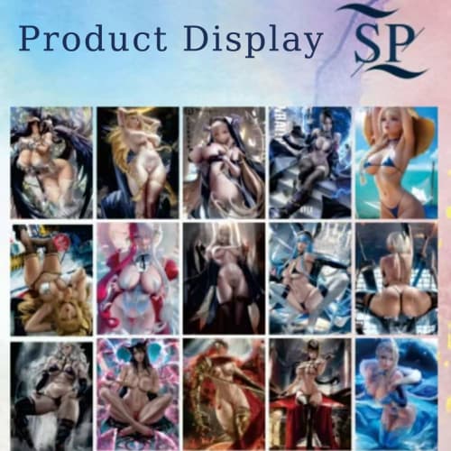 DAMAICHUHAI Poison?Lust, Beautiful Girls Set, Charming Figure Waifu Card- anime cards