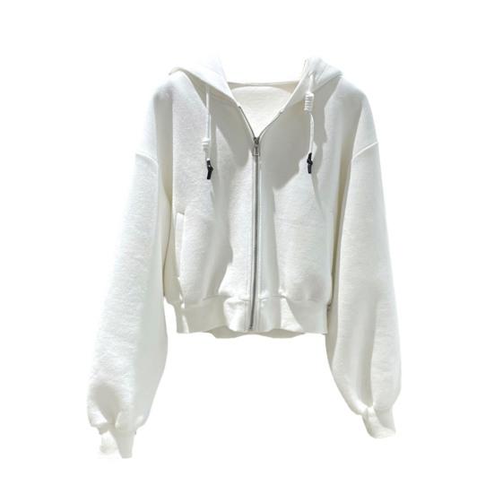 

Женское зимнее пальто с капюшоном и буквенным принтом с длинным рукавом, толстая молния, карманы на шнурке, эластичные манжеты по краю, мягкая теплая повседневная женская куртка в стиле хип-хоп XL белый