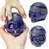 Halloween Masked Skull Figurine Spooky Bandage Skull Head Resin Statue Sculpture Home