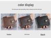 2024 Men's Retro Tri-fold Wallet with Zipper and Card Holder
