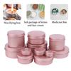 5-180Ml Cream Jar Tin Cosmetic Lip Balm Containers Nail Derocation Crafts Pot Refillable Bottle Screw Thread Empty Candles Box