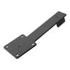 Barn Door Latch Latch Sliding Door Latch 15.2*5cm Barn Door Black Carbon Steel Flip Fence Gate Latch Practical
