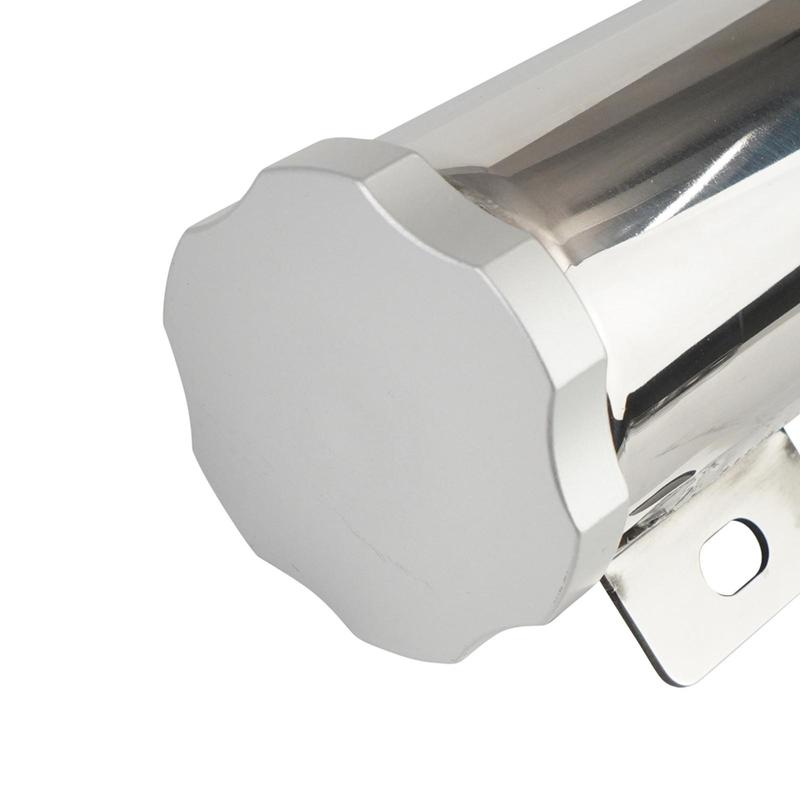 Universal Radiator Coolant Overflow Puke Tank Easily Tall Sturdy Replace Parts Professional Polished Surface Stainless Steel