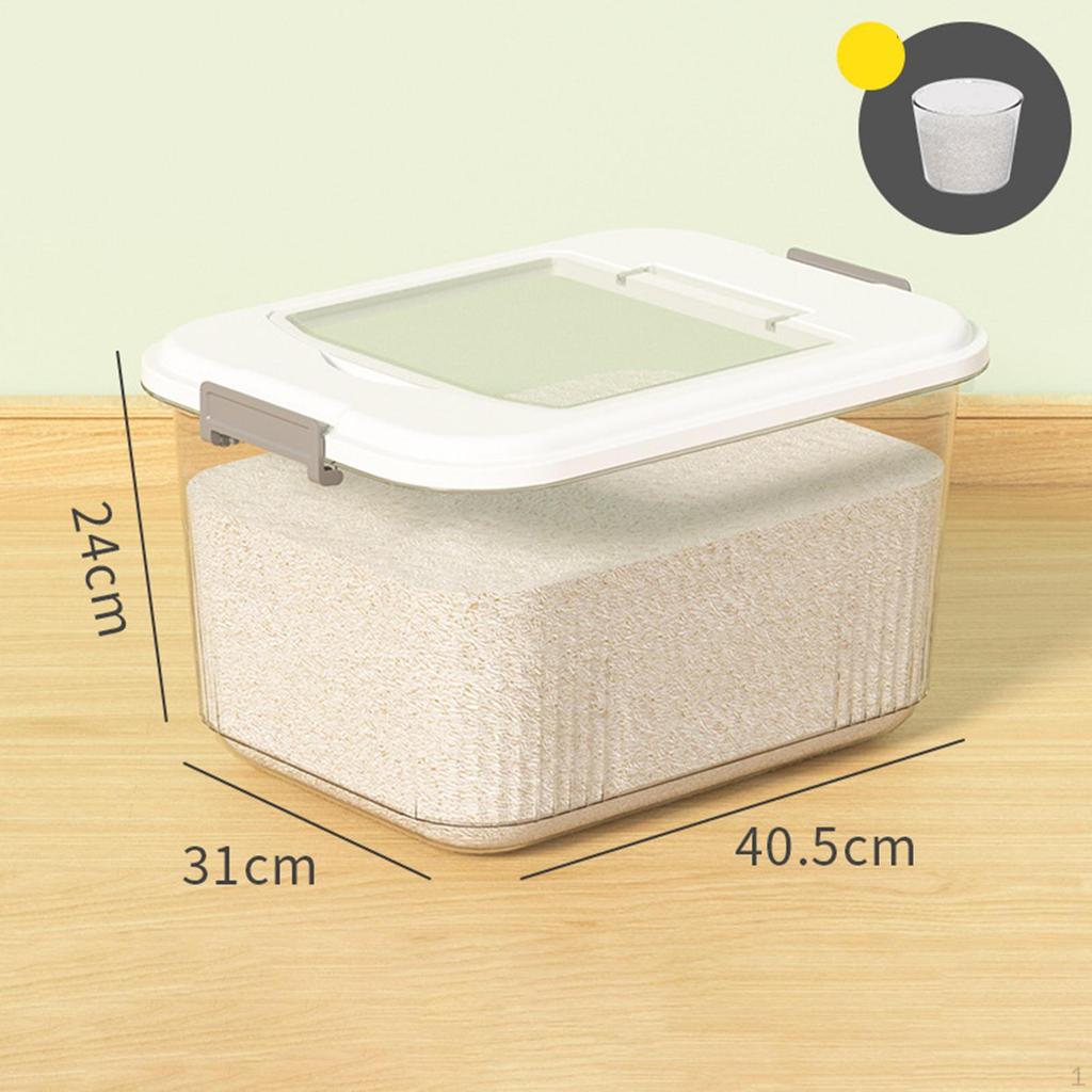 Storage Container - Spacious and Secure for Grains Cereal