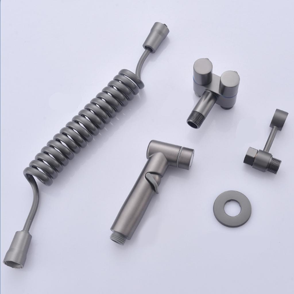 Eckventil-Toilettenspritzpistole mit Dual-Control-Handgerät