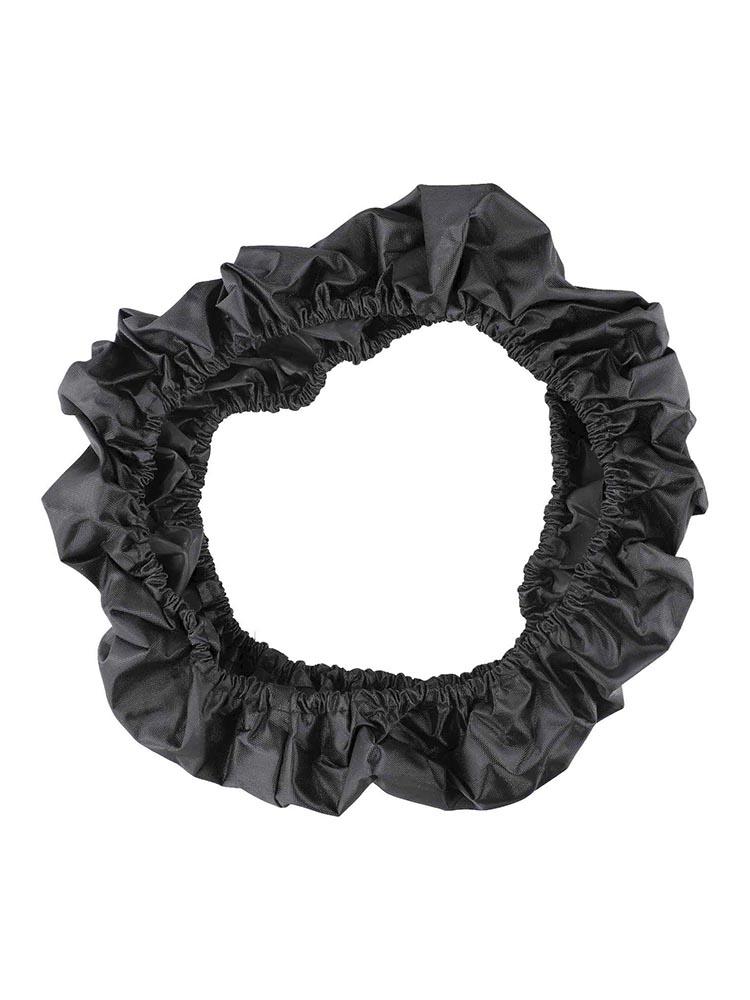 Black Steering Wheel Cover Car Steering Wheel Cover For Car Repair Anti-Pollution Dust Resistant Easy To Install