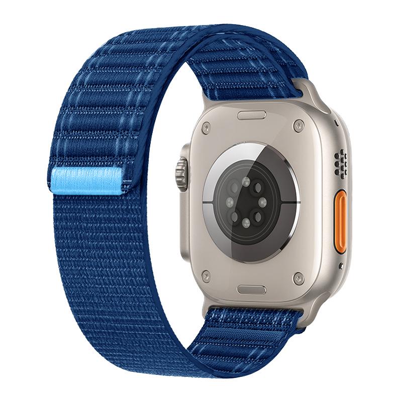 Compatible Wave Pattern Nylon Band for Apple Watch Ultra Series 10/9