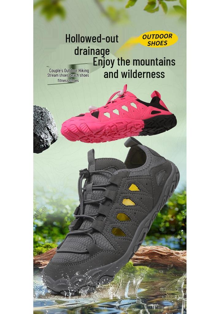 Unisex Non-Slip Quick-Dry Beach and Fitness Shoes for Fishing and Water Activities