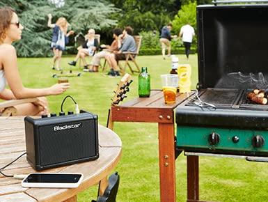 Blackstar Amplificador de Guitarra FLY3 Mini Alimentado por Bateria Compatível