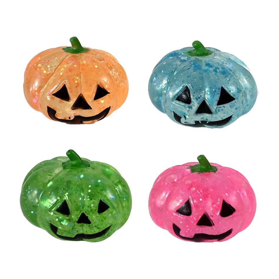 Aahalloween Pumpkin Maltose Stress Ball Squishy Toy Fidget Toy Stress Relief Slow Rebound Funny Gift For Adults Soft Elastic New