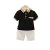 Toddler Boys' Summer Polo Shirt & Shorts Set: Infant Children's Outfit