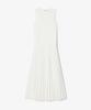 Lacoste Women'S V-Neck Sleeveless Pleated Dress Ef8849-56G 70V