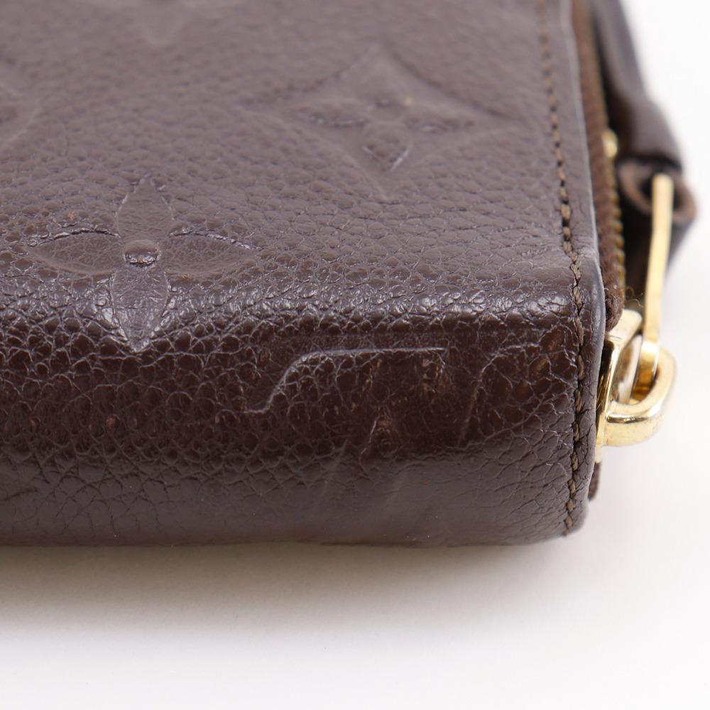 LOUIS VUITTON Portefeiulle Scrett Ron Purse M93436 Ombre Brown Monogram Ann Platt unisex Used