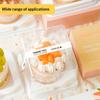 Shipping Lable Tape Take-Out Sticker Thank You White Color Baking Bottle Coffe Cup Seal Adhesive Stickers Packaging Tape