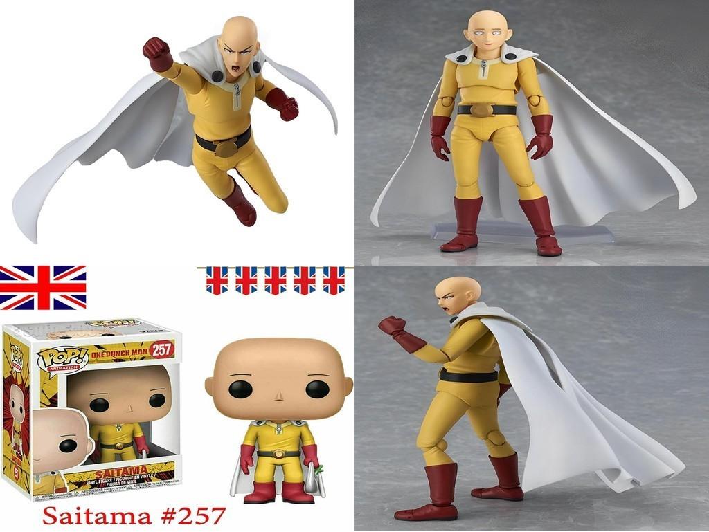 One Punch Man Saitama Pvc Figure Cute Cartoon Animation Toy!
