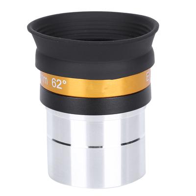 Asferisch Oppervlak Oculair Hoge Definitie Groothoek 62 Graden Lens 10mm Volledige Coating voor 1.25in