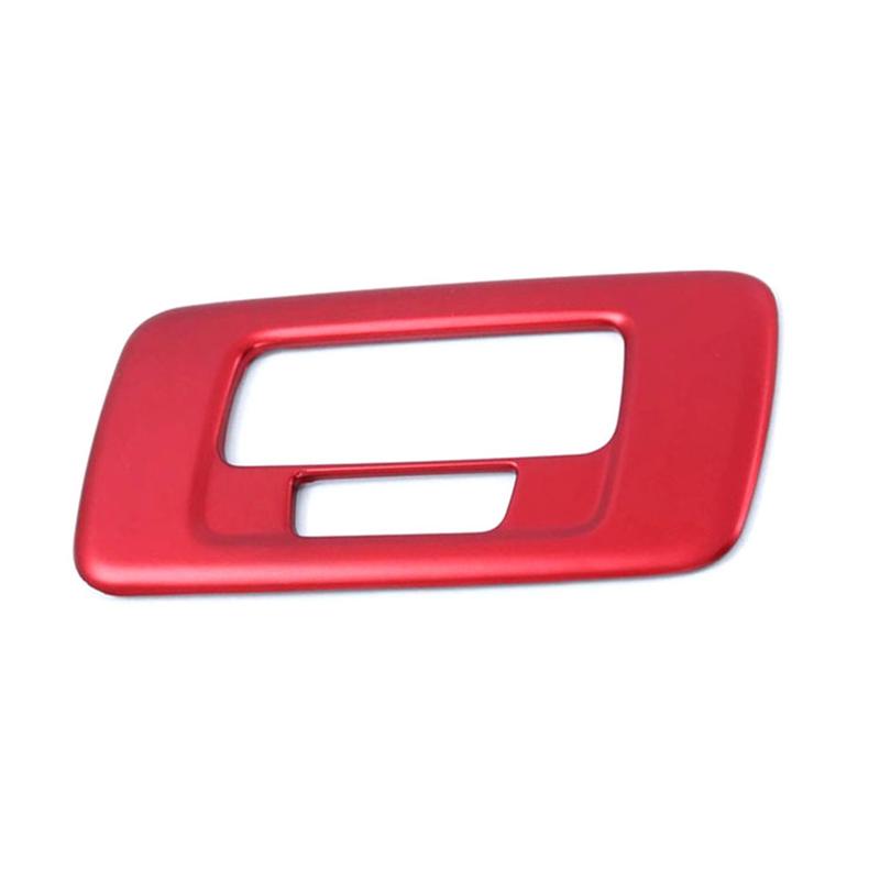 Car Rear Reading Lamp Shade Decorative Cover For Honda Civic 11Th - Roof Lamp Replacement Part Red