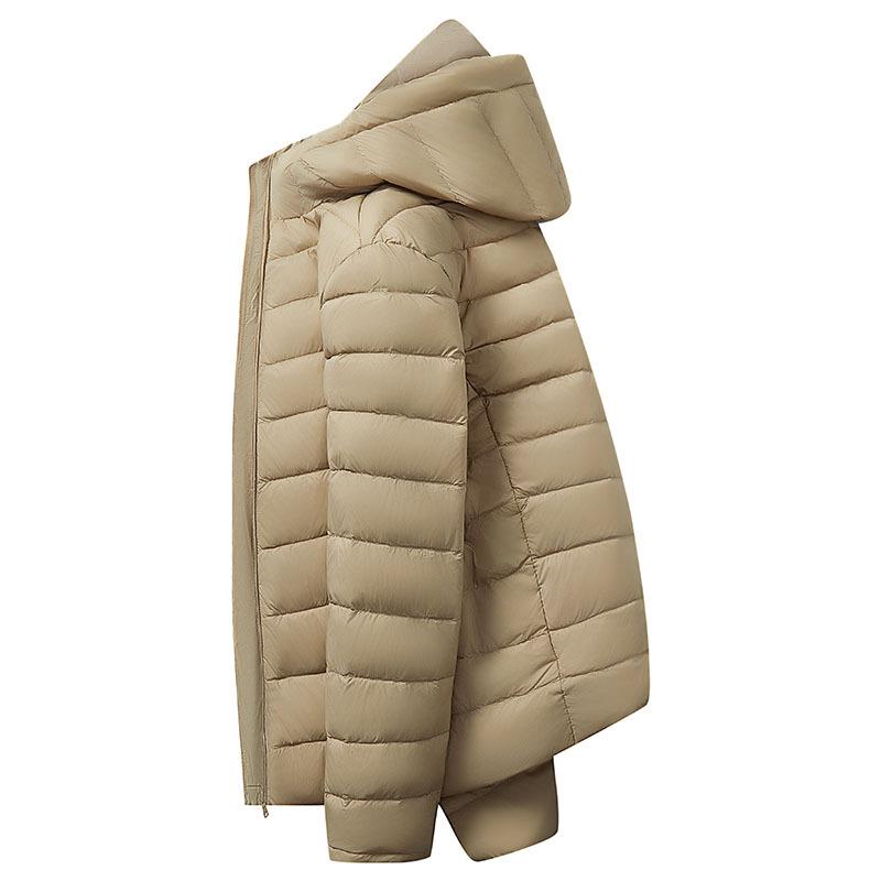 Women Winter Coat Ultra Light White Duck Down Jacket Slim Women Winter Puffer Jacket Portable Windproof Down Coat