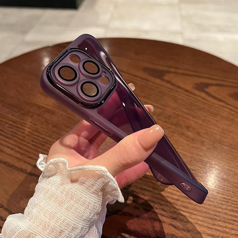 Clear Lens Film Protection Case For Iphone 14 Pro Max Case Silicone \Nshockproof Phone Case For Iphone 11 12 13 Pro Max Back Cover