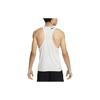 Nike Aeroswift Solid Crew Neck Sleeveless Breathable Tank Men Tops White FN4231-121
