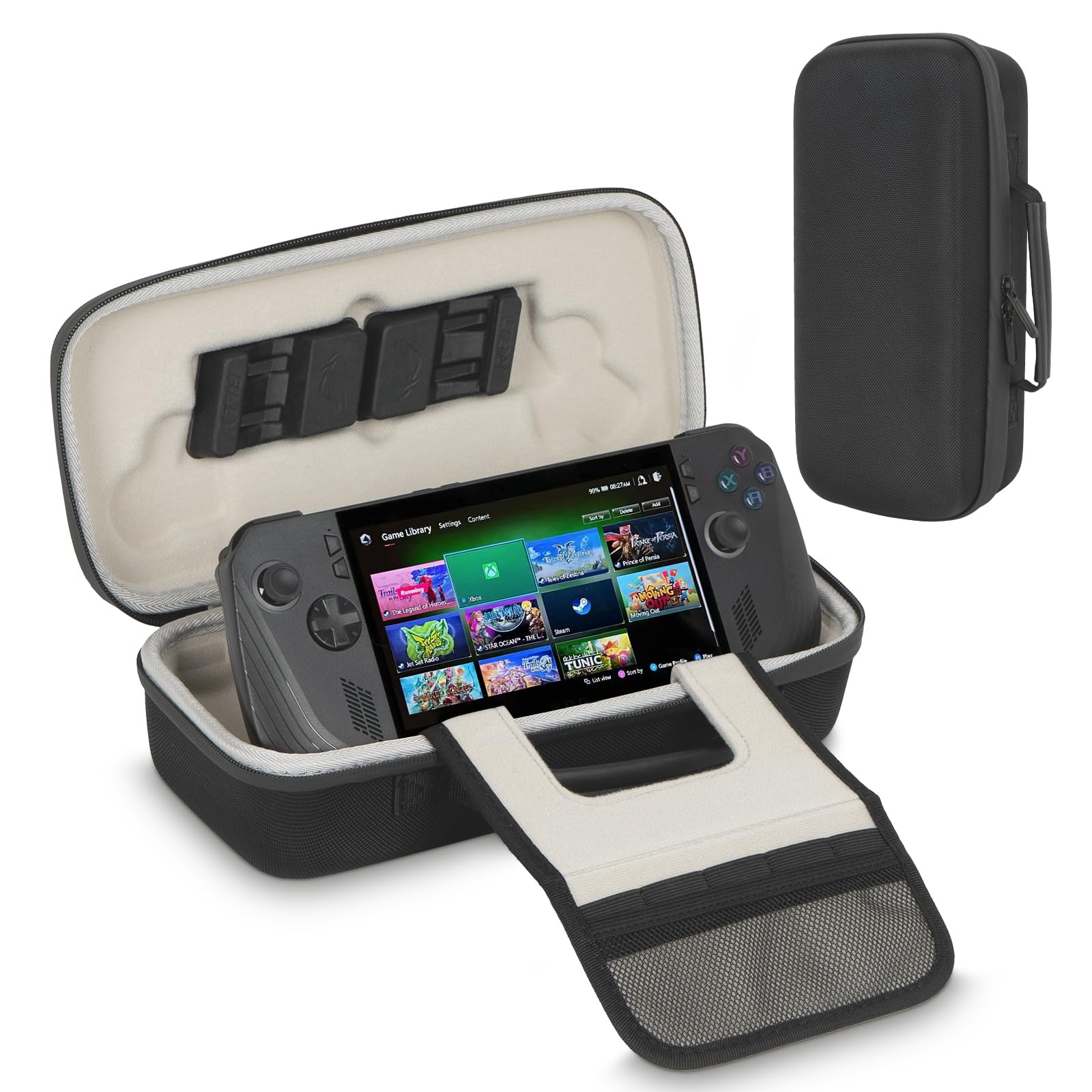 

XINGFUDAO Storage Hard Case for ROG Ally Ally Portable Travel Case Waterproof Protect Box X/ROG 7 (Black)