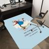 1 Stück Pippi Langstrumpf Sturm Extra Groß Rutschfester Boden Teppich, Büro, Familie, Schlafzimmer, Studio Großer Bereichsteppich Indoor Teppiche