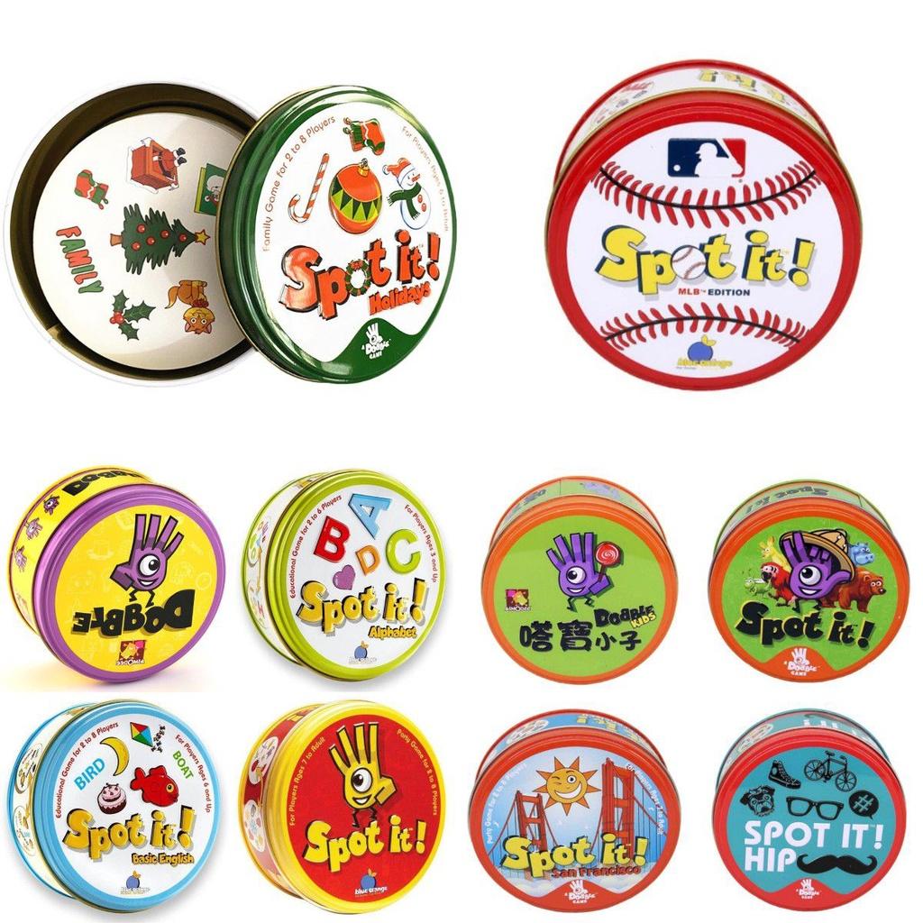 Dobble Spot It Game Cards For Addictive Family Fun And Quick Visual Challenges
