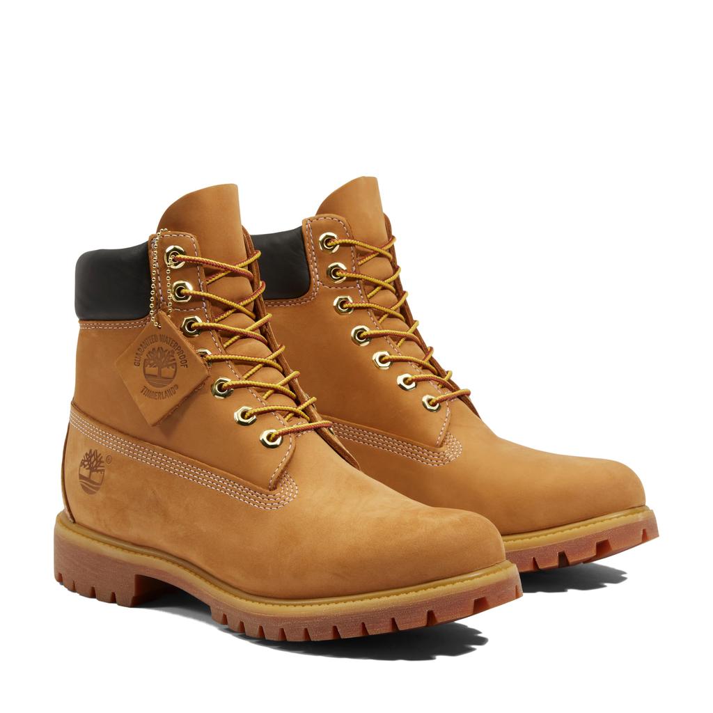 Timberland Classic Premium Waterproof 6-inch Boots, Men's, TB1100617131, Wheat, 7.5/25.5cm