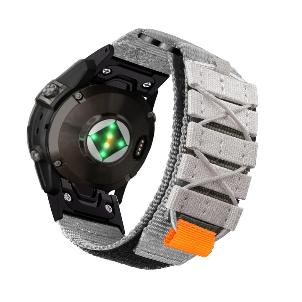 22mm 26mm Nylon Loop Strap for Garmin Fenix  7 6 Pro 7X 6X Pro 5X 5X Plus Epix Pro/Tactix SmartBand Bracelet Watch Accessories