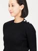 Double Standard Clothing Rib Knit Black Size 36 0209-260-223 Women's