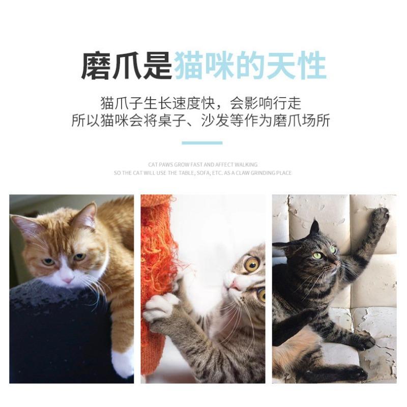 Christmas Three Color Round High Density Corrugated Paper Cat Scratcher Cat Bed Pet Supply
