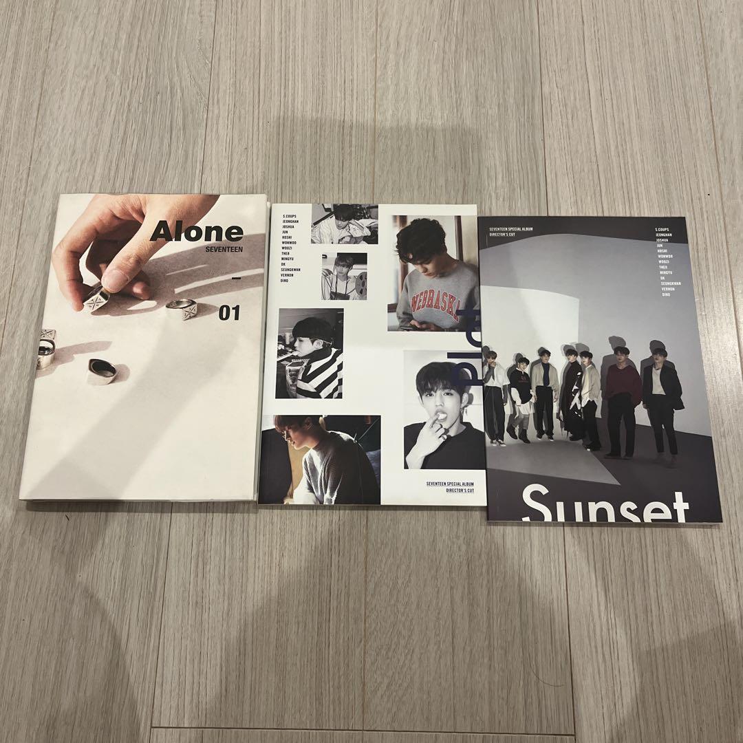 

[USED] Alone 01 Sunset SEVENTEEN No Photocard