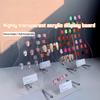 Nail Art Display Board False Nail Tips Sample Acrylic Practice Board Fingernail Polish Stands Showing Manicure Tool