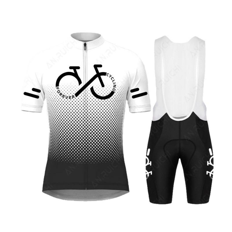 Short Sleeve Gradient Breathable Quick Dry Cycling Set Kids Roller Skating Sportswear