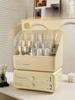 Dustproof Large-Capacity Cosmetic Storage Box for Lipstick & Skincare with Drawers