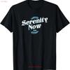 Seinfeld Serenity Now Episode T Shirt Vintage Washed Designer Clothes Soft Top For Everyday Wear Versatile Breathable Casual