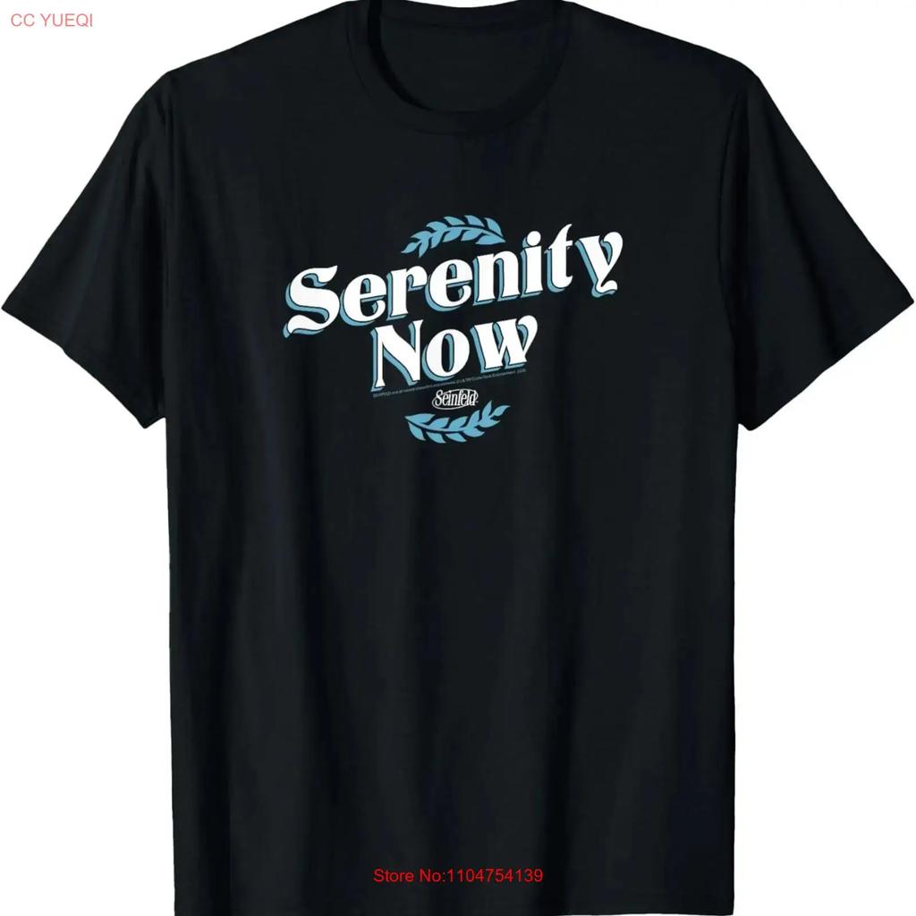 Seinfeld Serenity Now Episode T Shirt Vintage Washed Designer Clothes Soft Top For Everyday Wear Versatile Breathable Casual