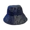 Hat women's versatile trendy sun hat sunscreen sun hat thin lace bucket hat hollow breathable