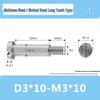 M3M4 Stainless Steel Slotted Set Screw & Half-Threaded Rod