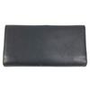 Salvatore Ferragamo Gancini logo Long wallet Long Wallet Leather Black/Silver