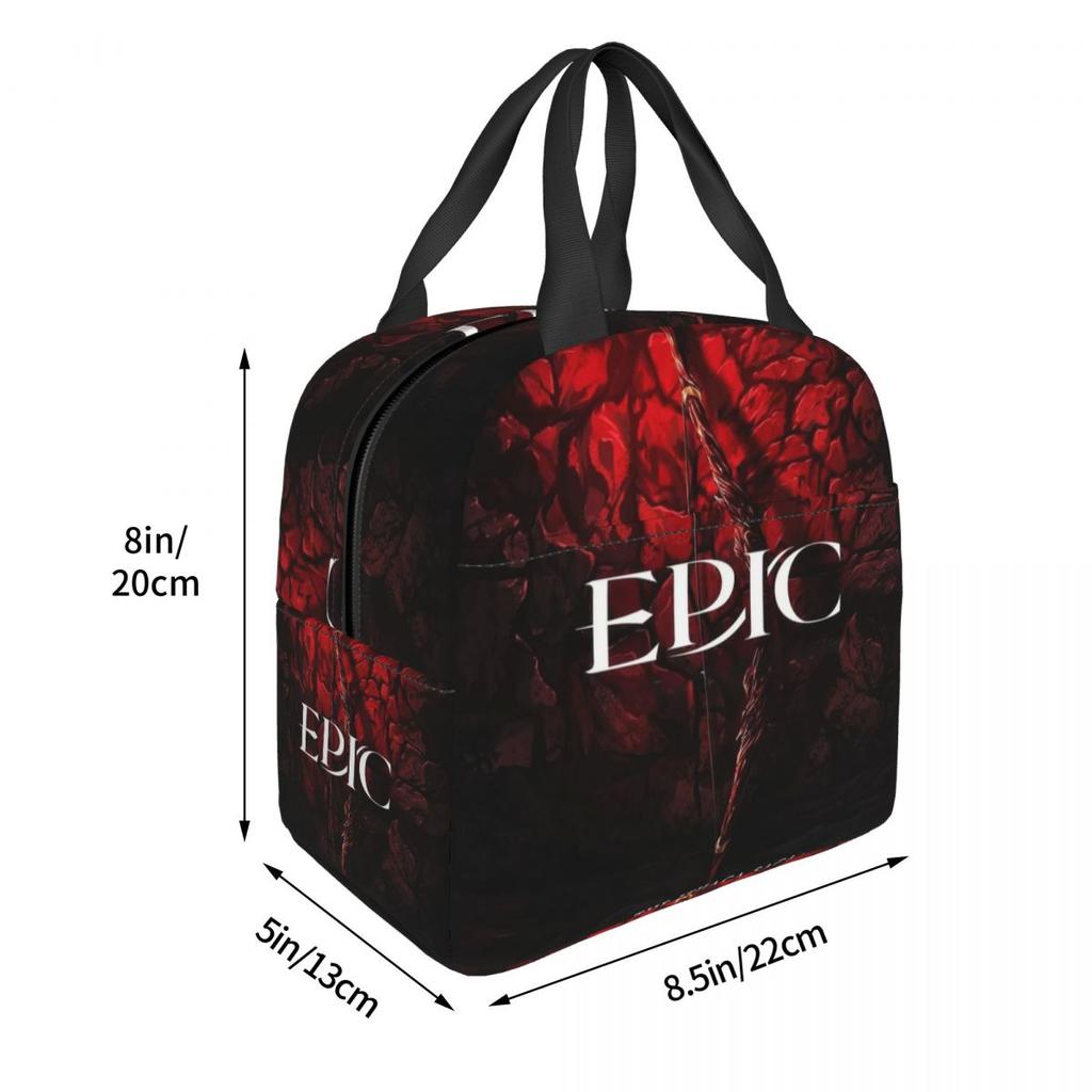 Epic The Musical The Ithaca Saga Insulated Lunch Bag for Women Children Portable Food Boxes Thermal Lunch Box Tote