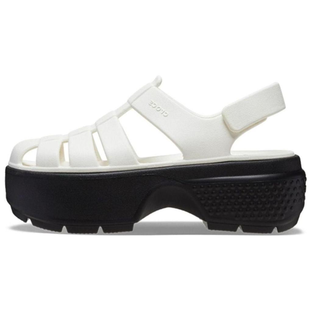 Crocs Stomp Fisherman Sandal Chalk Men Tenisky bílé 209938-0WV
