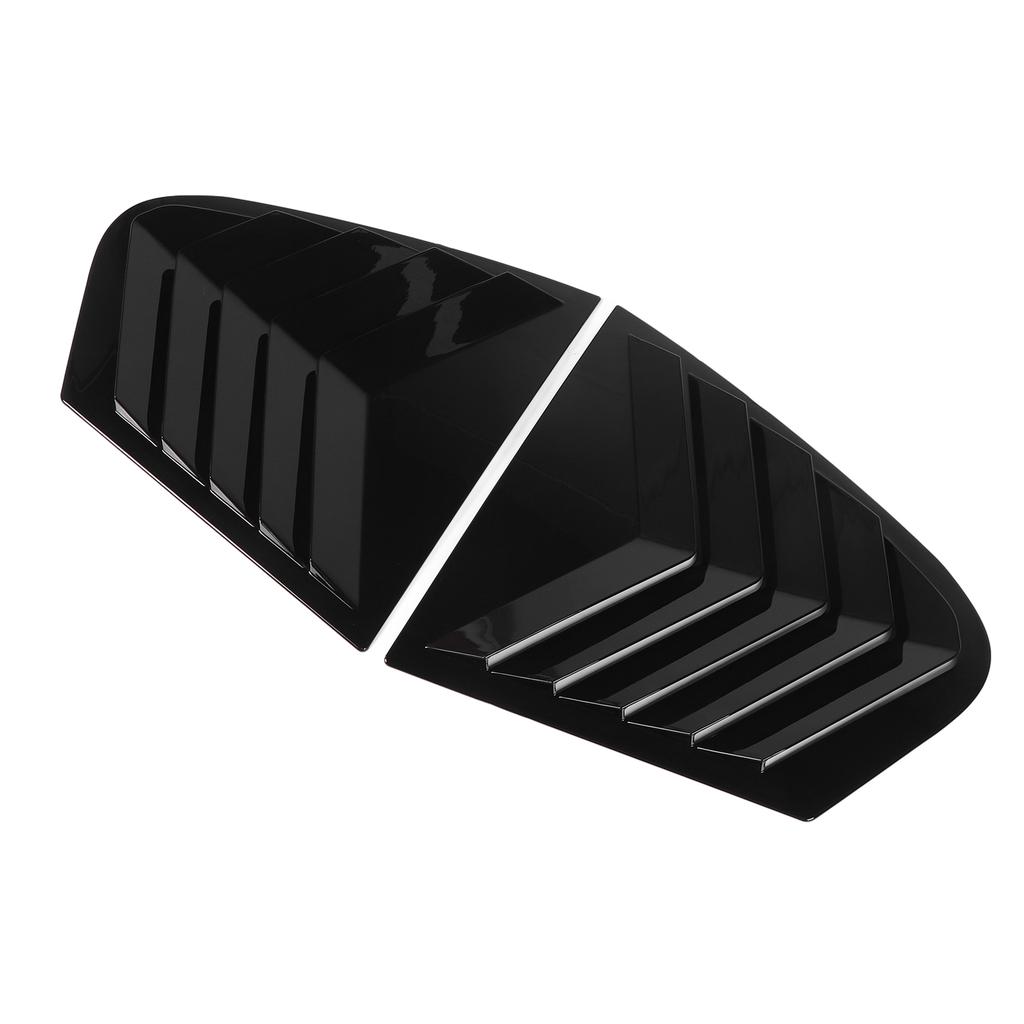 P  of Rear Side Window Louver Cover Left Right Rear Window   Vent Scoop Shades Cover for 5 Series G30 2018-2023