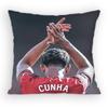 Matheus Cunha Pillow Case Antidustmite Pillowcase Invisible zipper silky Sofa cushion cover for bedroom