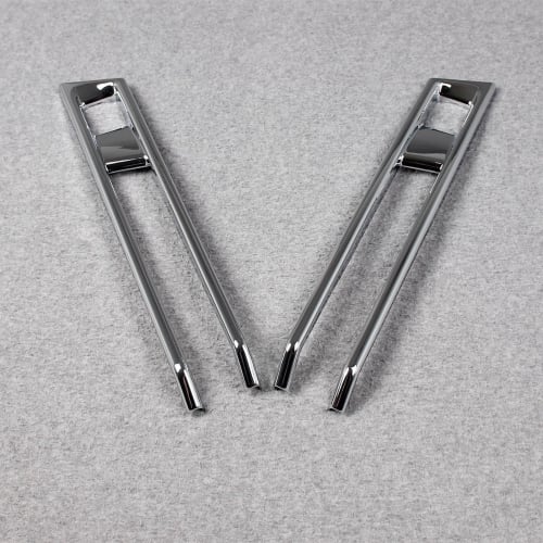 RUIQ Nissan New Serena C28 Series Exterior Chrome Plated Front Fog Lamp Garnish Bezel Cover Designed Specifically for Nissan Serena