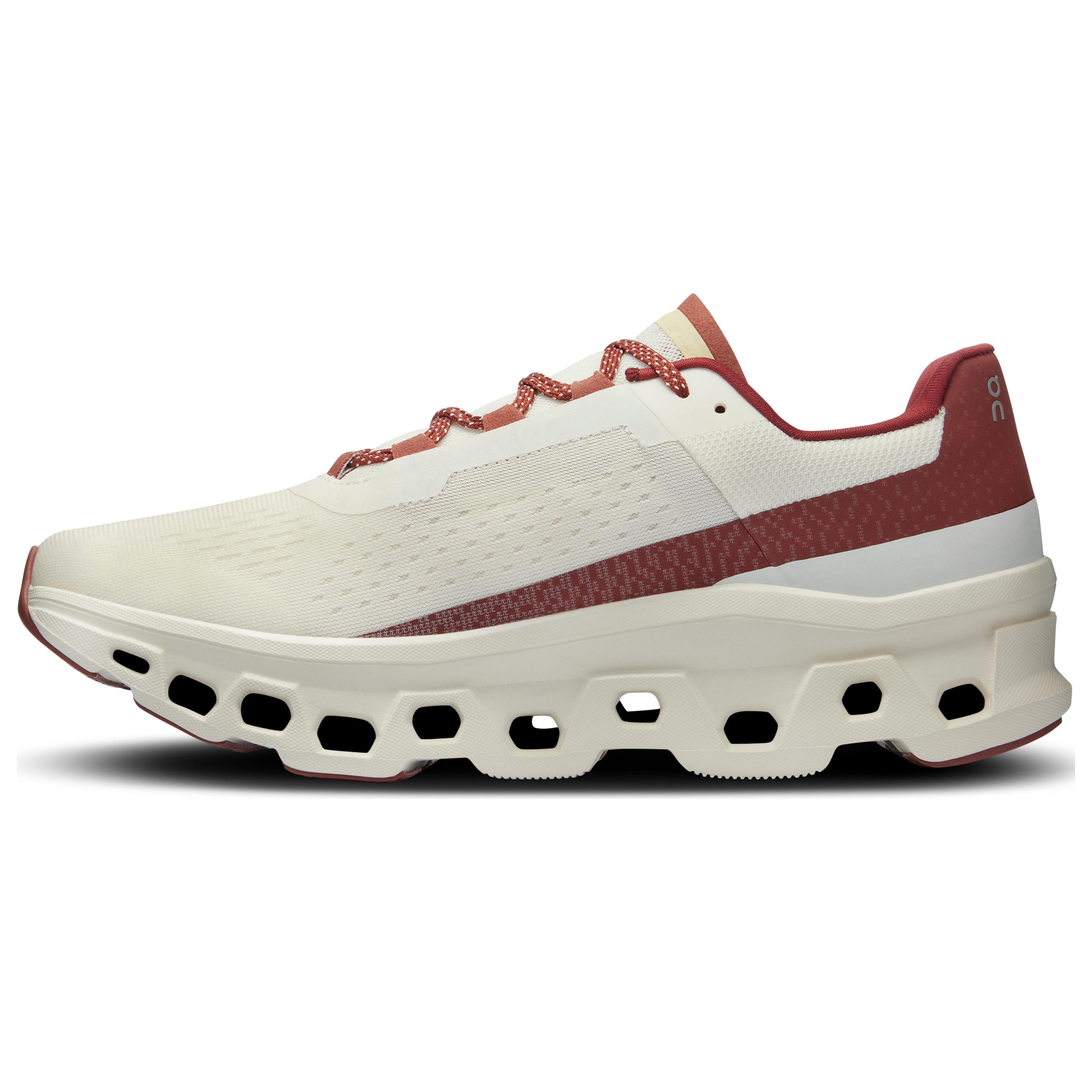 

On Cloudmonster Fabric Cushioning Slip Resistant Low top Carbon Plate Long Distance Running Shoes Women s Umber 3WE10502508 36