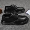 Fashion High Quality New Men's Oxford Shoes Wear-resistant Lace Up Style British Men's Trendy Shoes Outdoor Hiking Travel Shoes