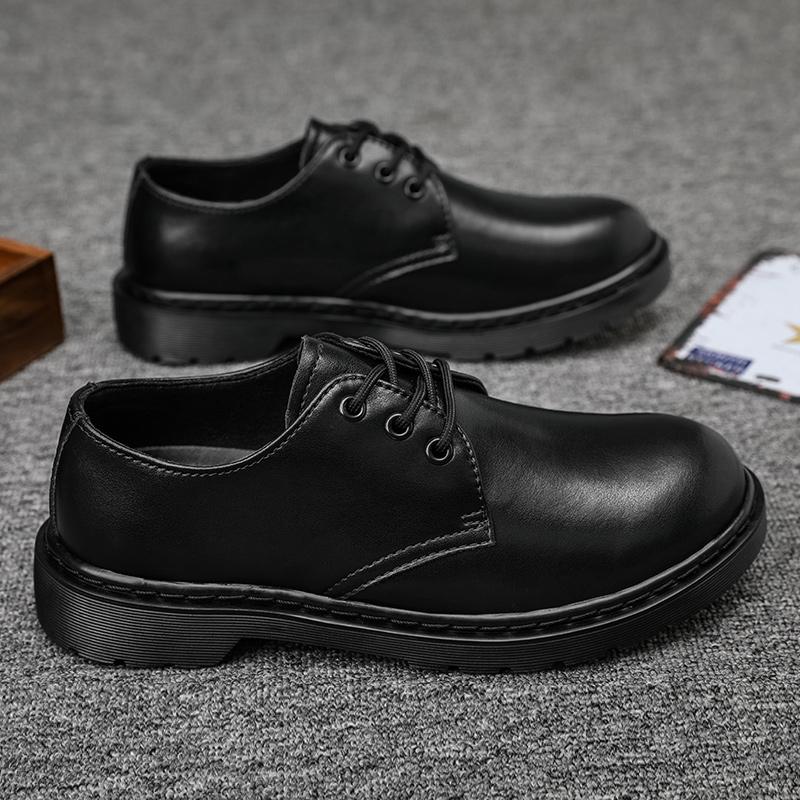 Fashion High Quality New Men's Oxford Shoes Wear-resistant Lace Up Style British Men's Trendy Shoes Outdoor Hiking Travel Shoes