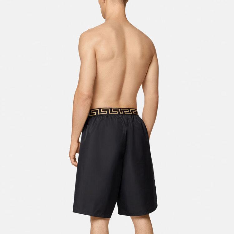VERSACE Greca Border Swim Shorts ABU01029-A232415-A80G